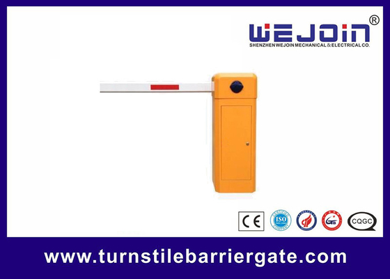 RS485 Steel Parking Barrier Gate Anti Bumping 8m Boom For High Traffic