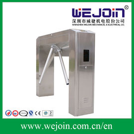 110V/220V Tripod Turnstile Barrier Gate Automatic Double Direction For Access Control