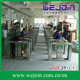 Automatic swing barrier integrated with modern intelligent management system