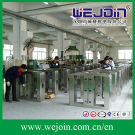 Automatic swing barrier integrated with modern intelligent management system