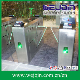 Intelligent Flap Barrier with 304 Stainless Steel Housing and Bidirectional Passing