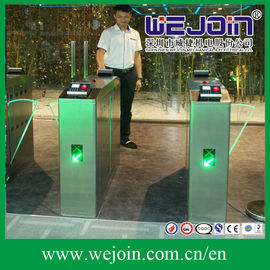 Intelligent Flap Barrier with 304 Stainless Steel Housing and Bidirectional Passing