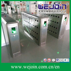 Intelligent Flap Barrier with 304 Stainless Steel Housing and Auto-reversing Function
