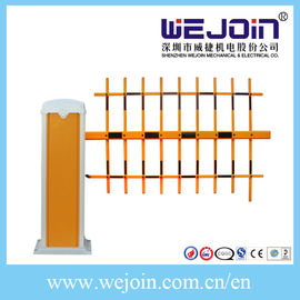 Parking Lot Boom Turnstile Security Systems , Electric Security Gate With Safety Sensors