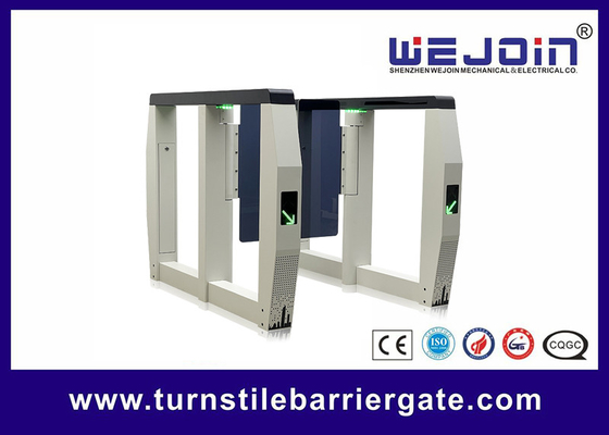 304 Stainless Steel Swing Turnstile Gate 0.2s Opening Closing Speed