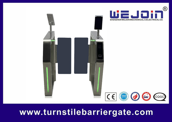 304 Stainless Steel Pedestrian Turnstile Gate 0.2 Second Opening Speed