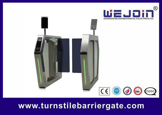 Security Pedestrian Entrance Swing Barrier Turnstile RS232 Access Control Gate