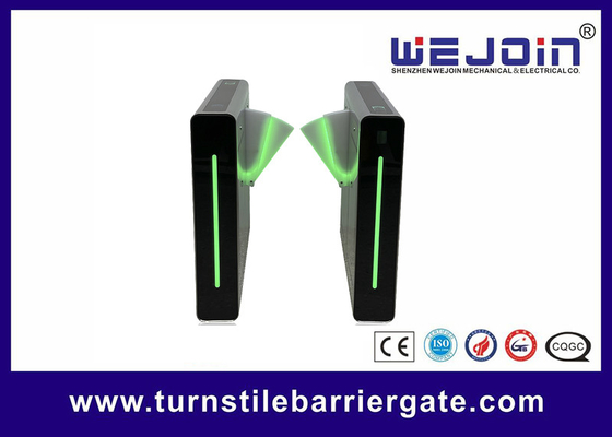 Crashworthy Flap Barrier Gate High Performance QR Code Face Recognition Turnstile