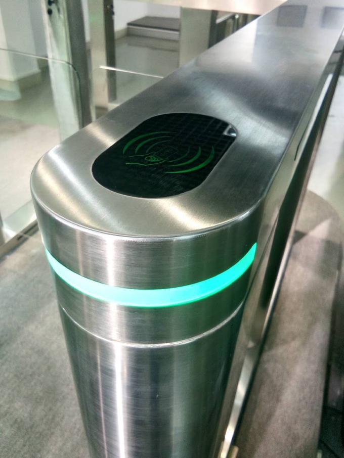 Fashion Entrance Swing Barrier Gate Customized Barcode Reader / Scanner