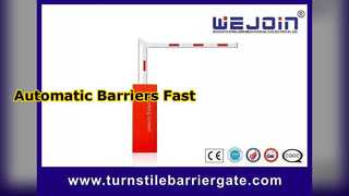 Automatic Car Park Barriers Fast Access