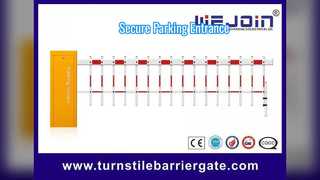 Aluminum  Fence Boom Parking Barrier AC Motor